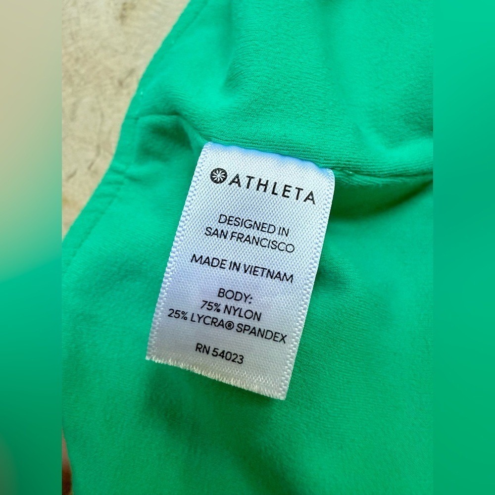 Athleta Salutation Stash Tight Legging Valley Green - Size M - Picture 8 of 9